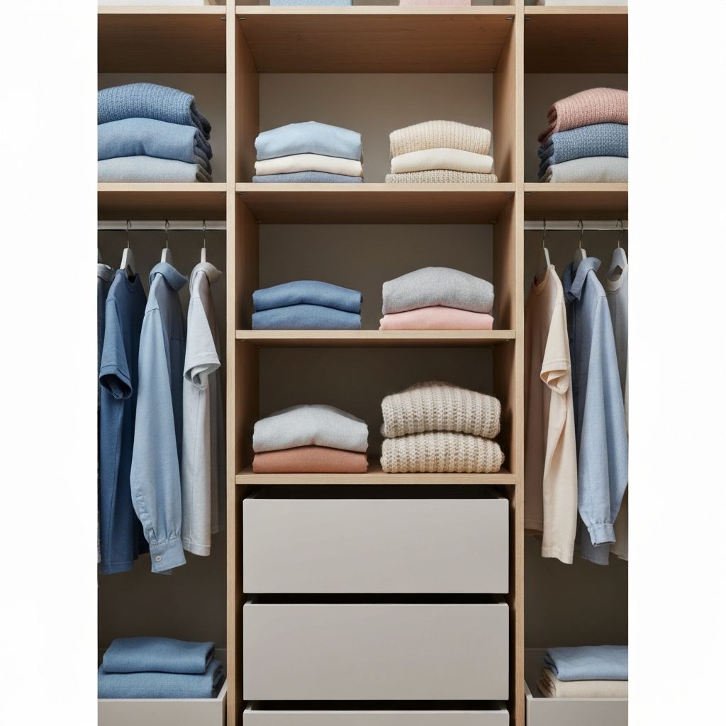 Closet organizado