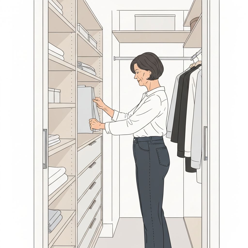 Organizador profesional trabajando